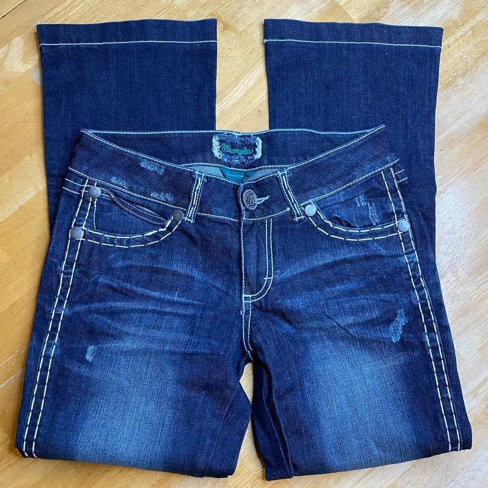 Wrangler Premium Patch bootcut jeans for women